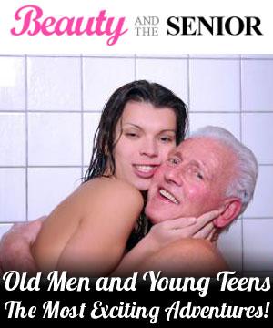 BeautyAndTheSenior Teens who just love to fuck old men